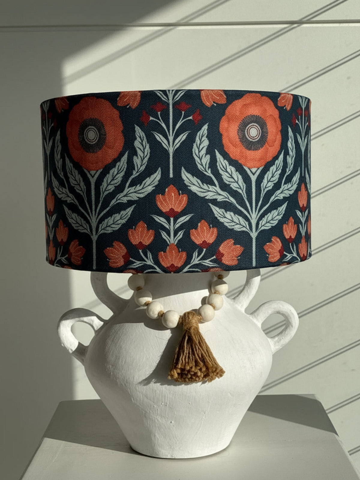Floral lampshade