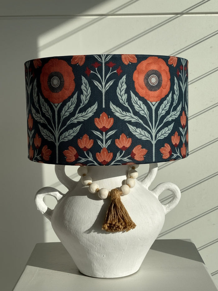 Floral lampshade