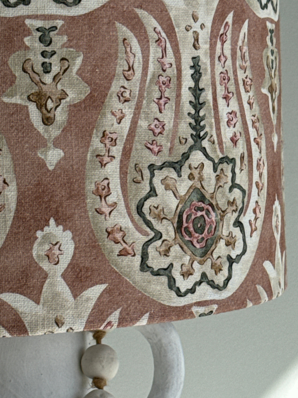 pink lampshade
