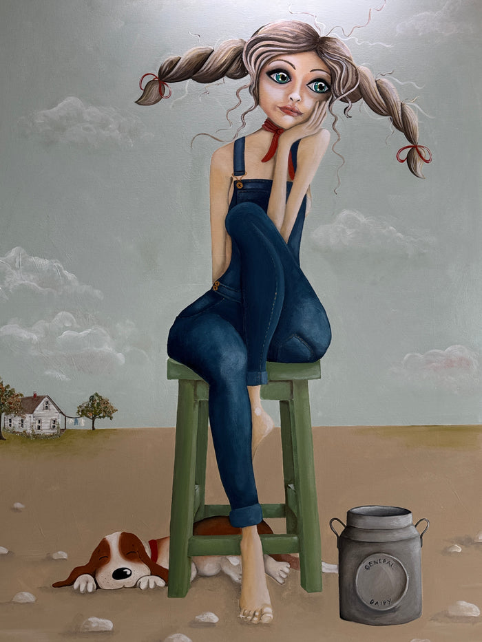 Milkmaid Musings - Currently showing at Red Hill Gallery