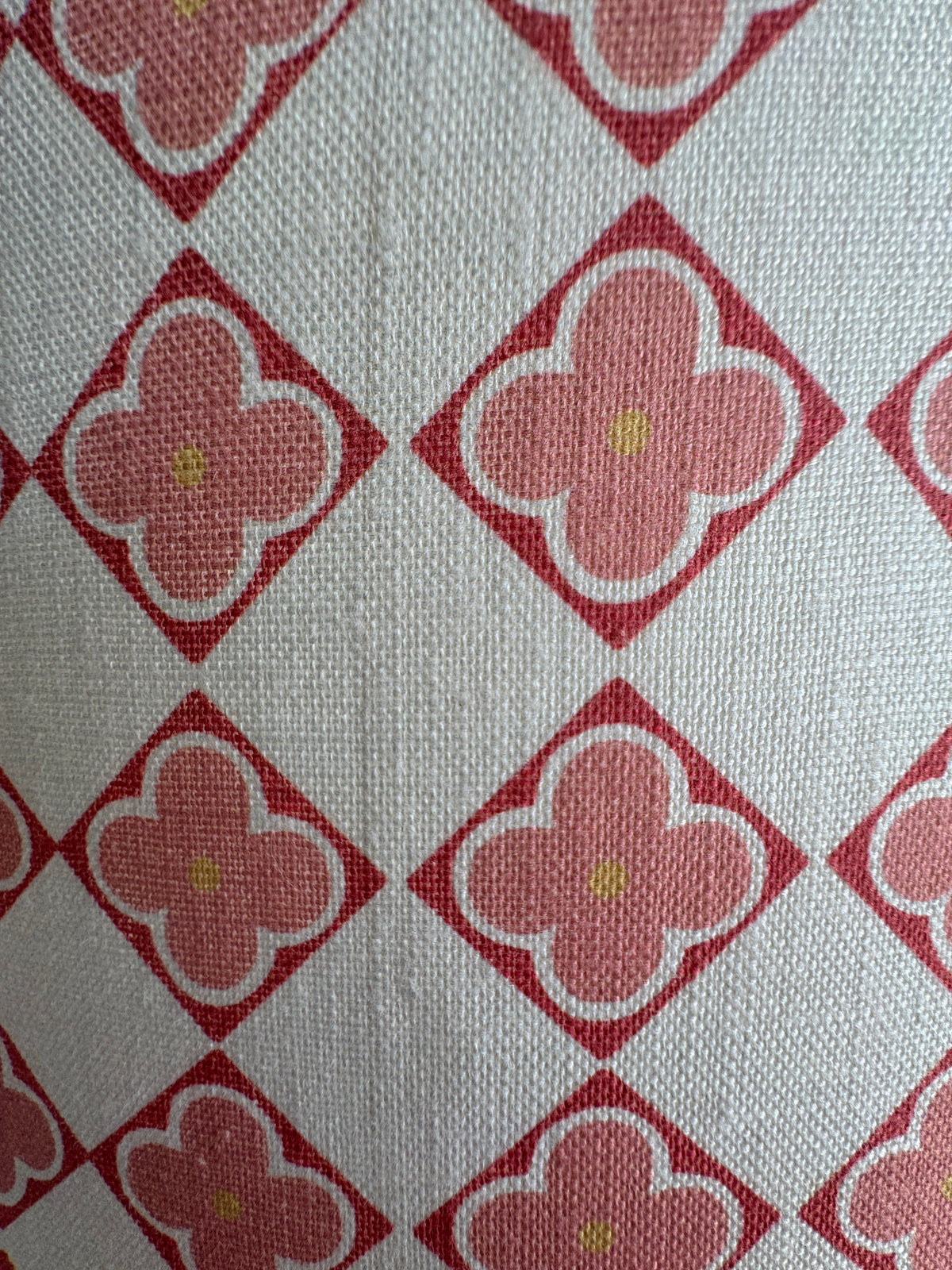 Lamp Shade - Daisy Bloom Spiced Coral