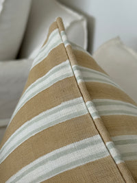 Palladio Stripe - Latte & Sage